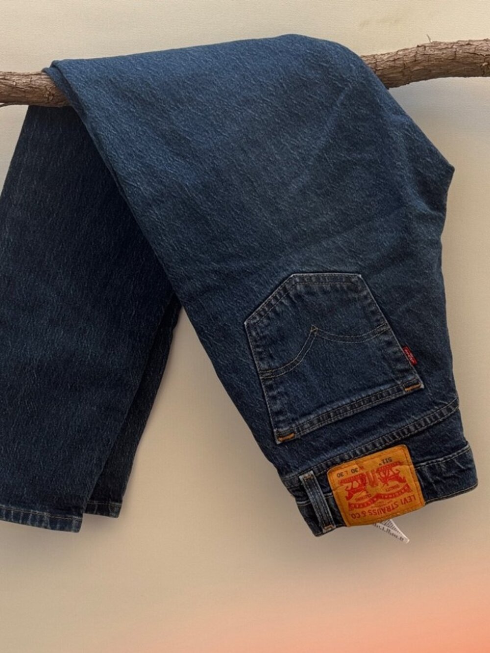 Levi's Men's Straight Jeans in Classic Blue